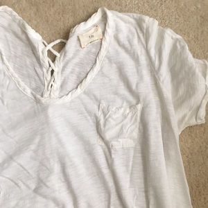 Anthropologie Tie Back top